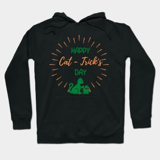 Happy cat-trick's day Hoodie